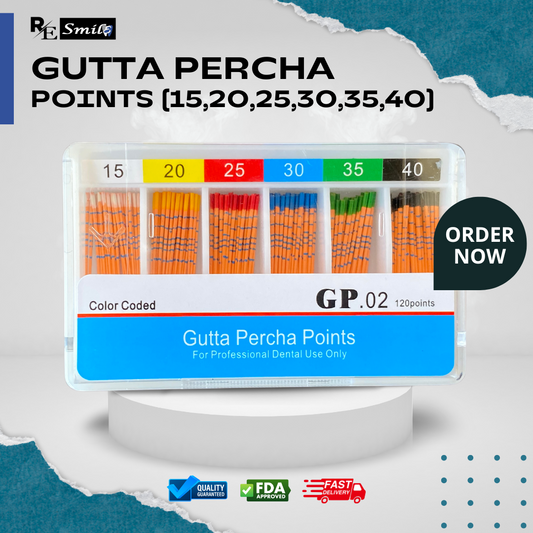 Gutta percha points GP 0.2 - 120 points