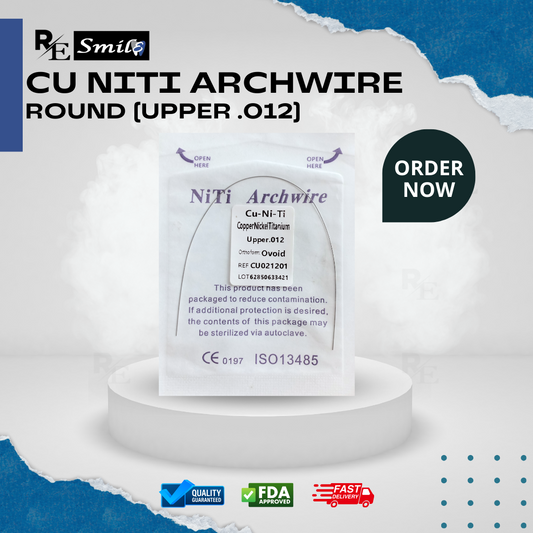 Niti archwire cuniti copper nickel titanium ovoid round