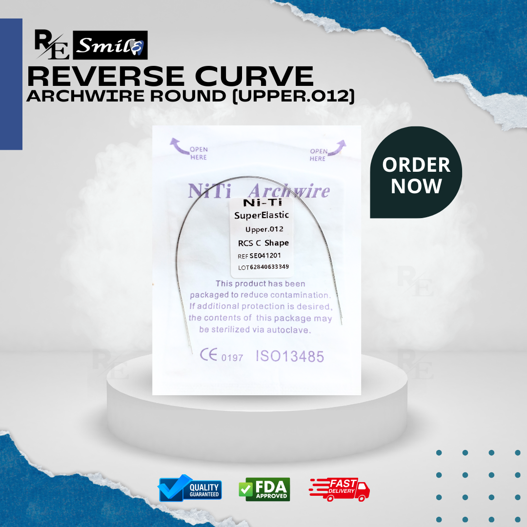 Niti archwire super elastic RCS C shape round