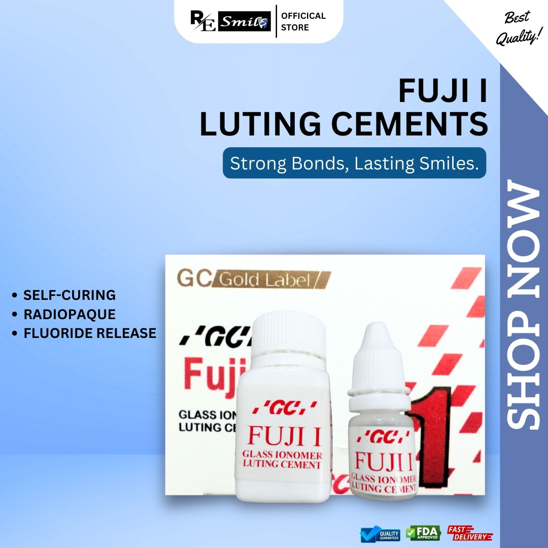 GC gold label fuji i glass ionomer luting cement