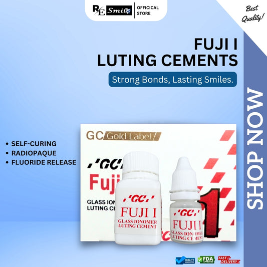 GC gold label fuji i glass ionomer luting cement