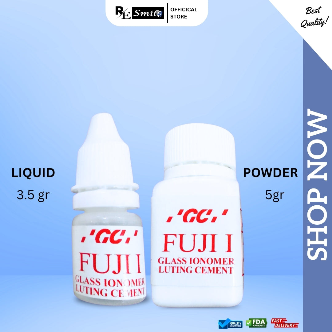 GC gold label fuji i glass ionomer luting cement