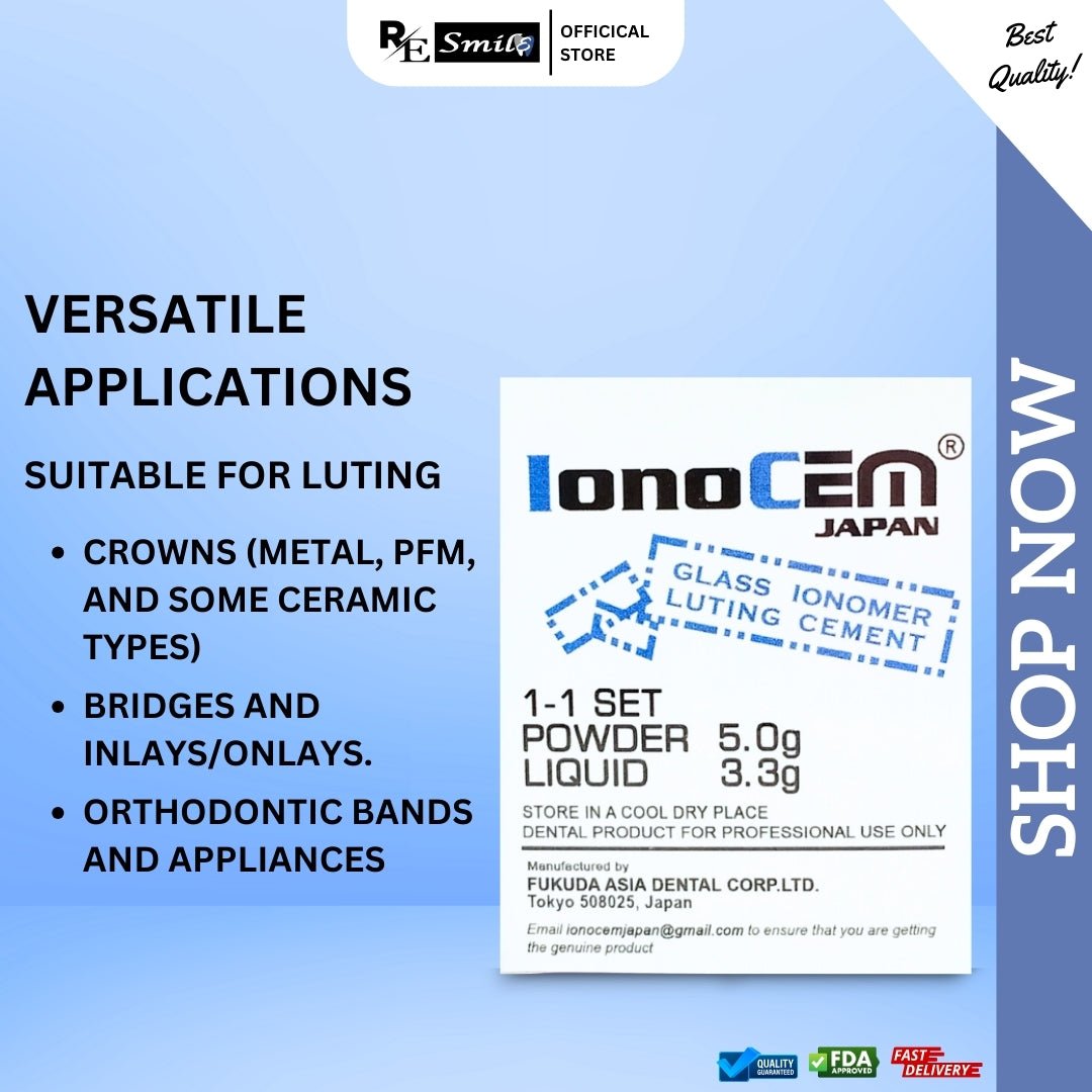 Iono cem japan glass ionomer luting cement