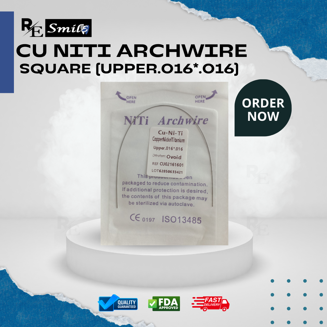 Niti archwire cuniti copper nickel titanium ovoid square