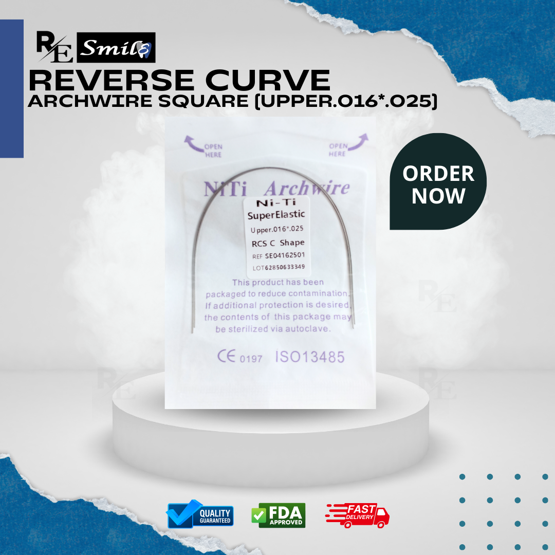 Niti archwire super elastic RCS C shape square
