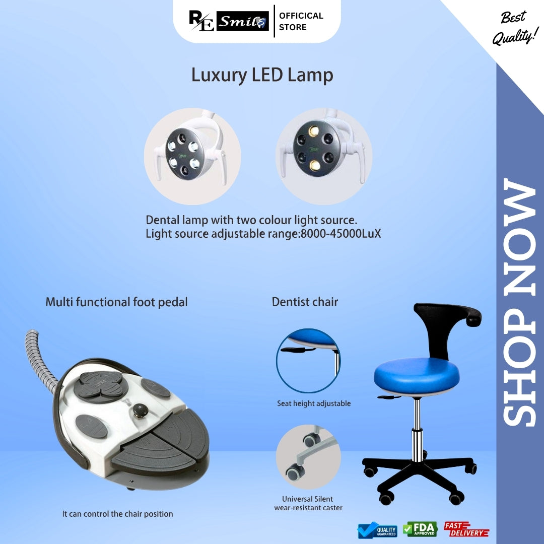 R1 dental chair complete set