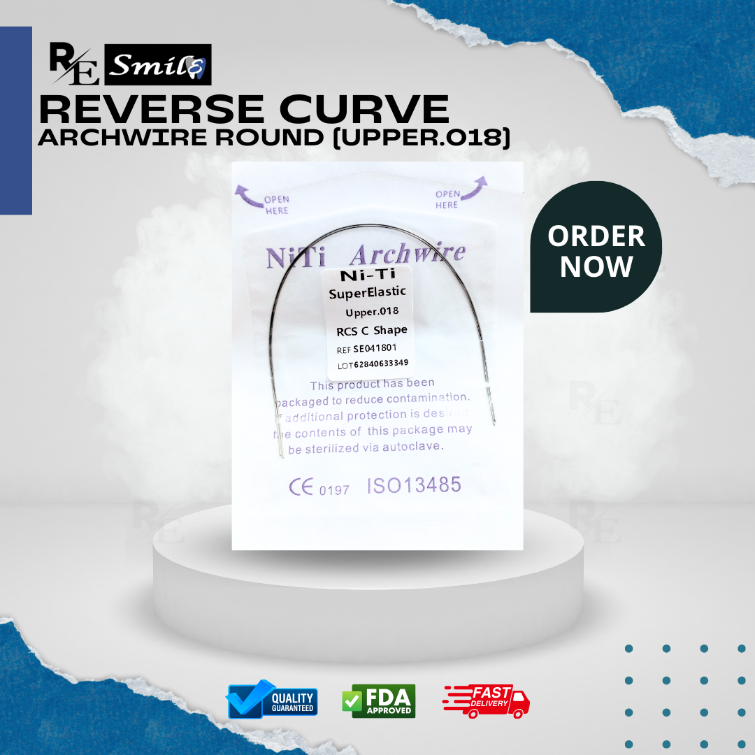 Niti archwire super elastic RCS C shape round