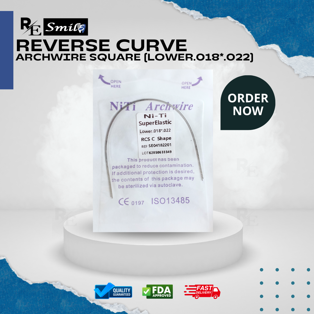Niti archwire super elastic RCS C shape square