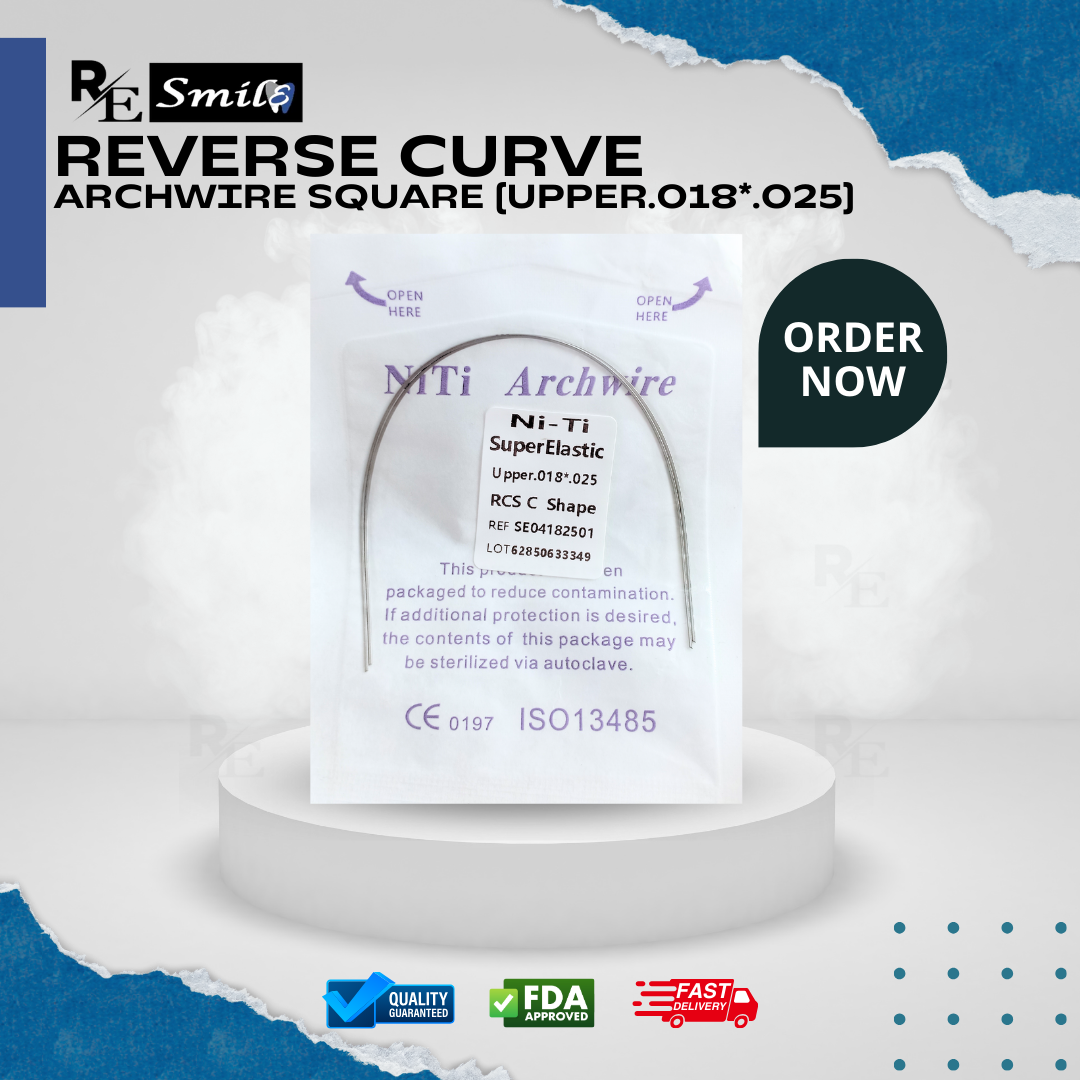 Niti archwire super elastic RCS C shape square