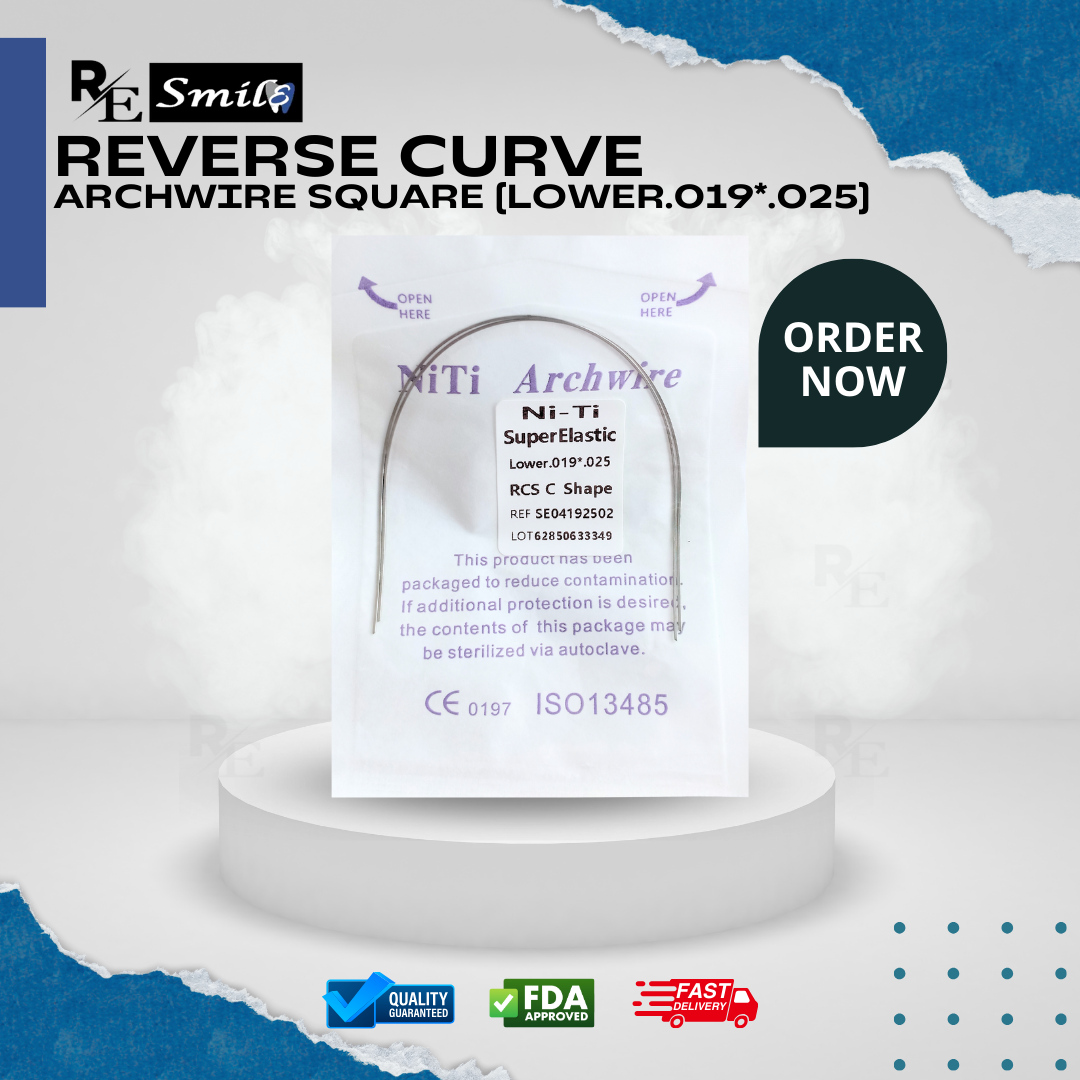 Niti archwire super elastic RCS C shape square