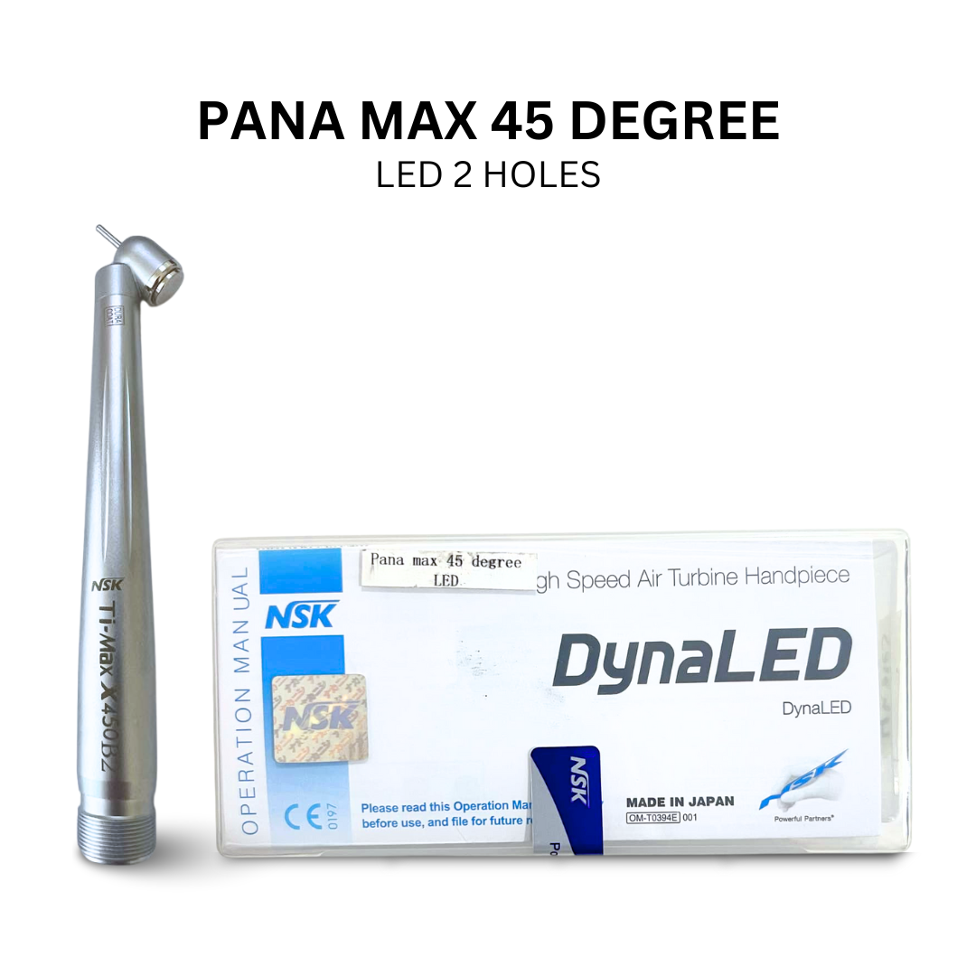 NSK pana-max 45 degree drill handpiece high-speed & pana-max cartridge