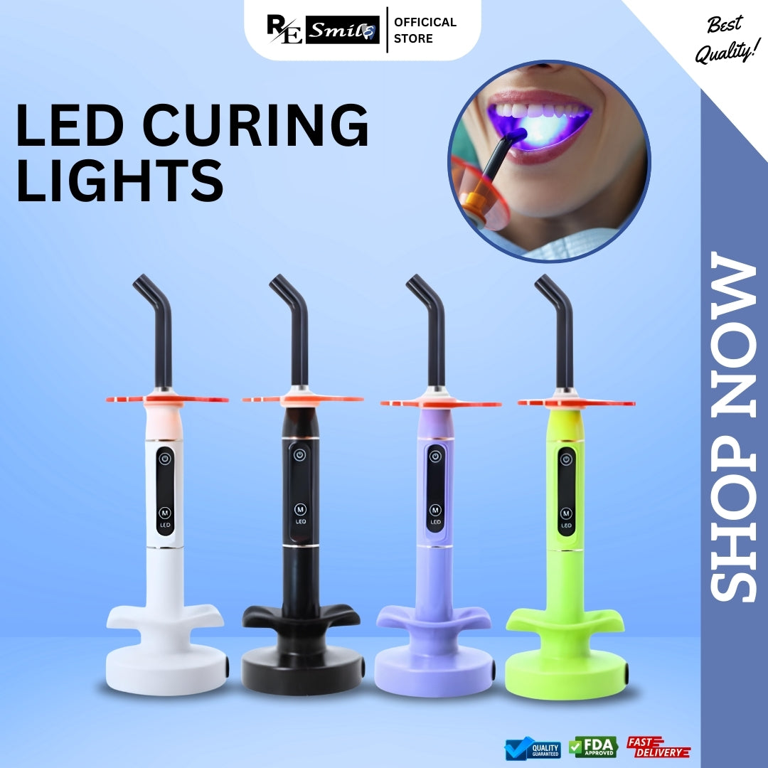LED rainbow curing light