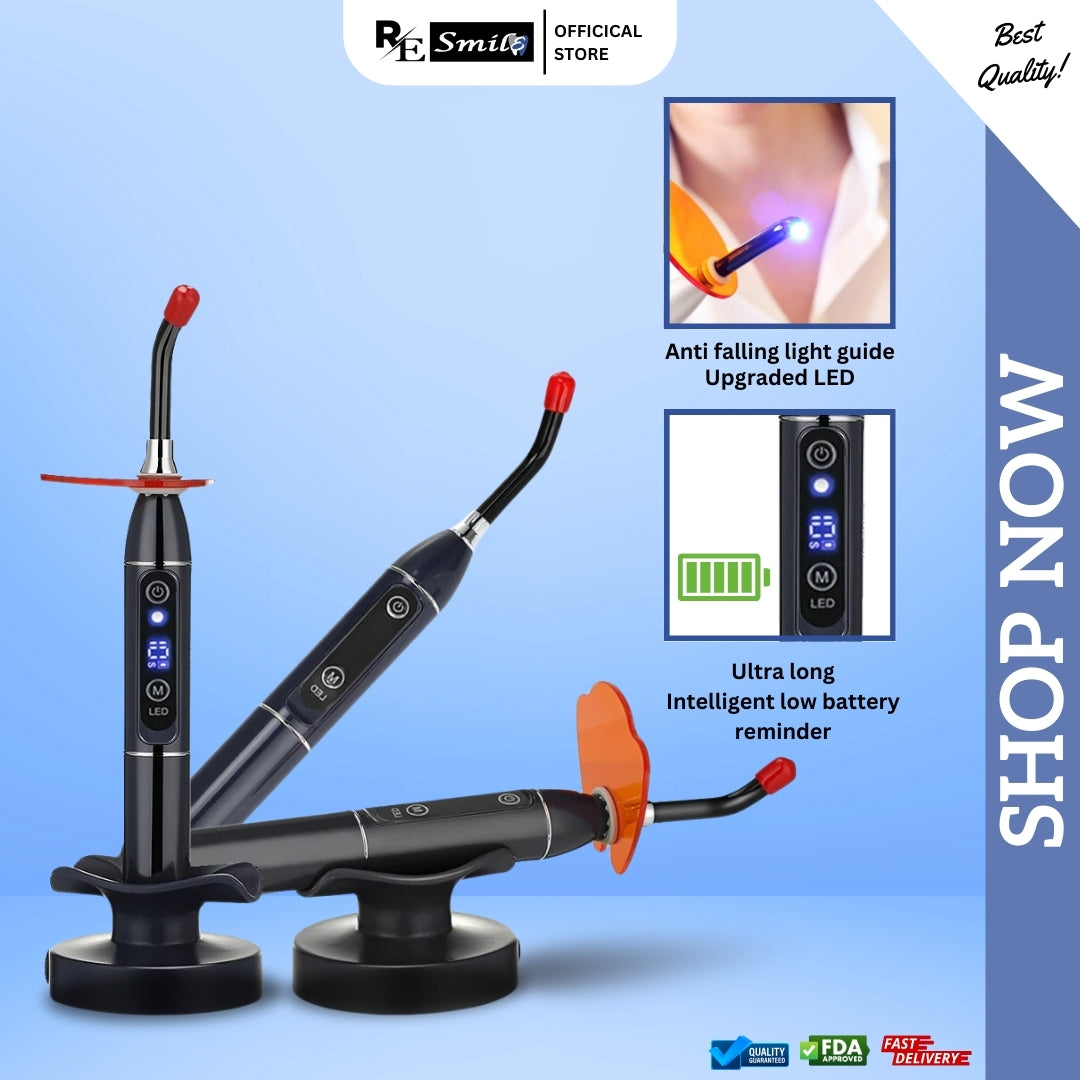 LED rainbow curing light