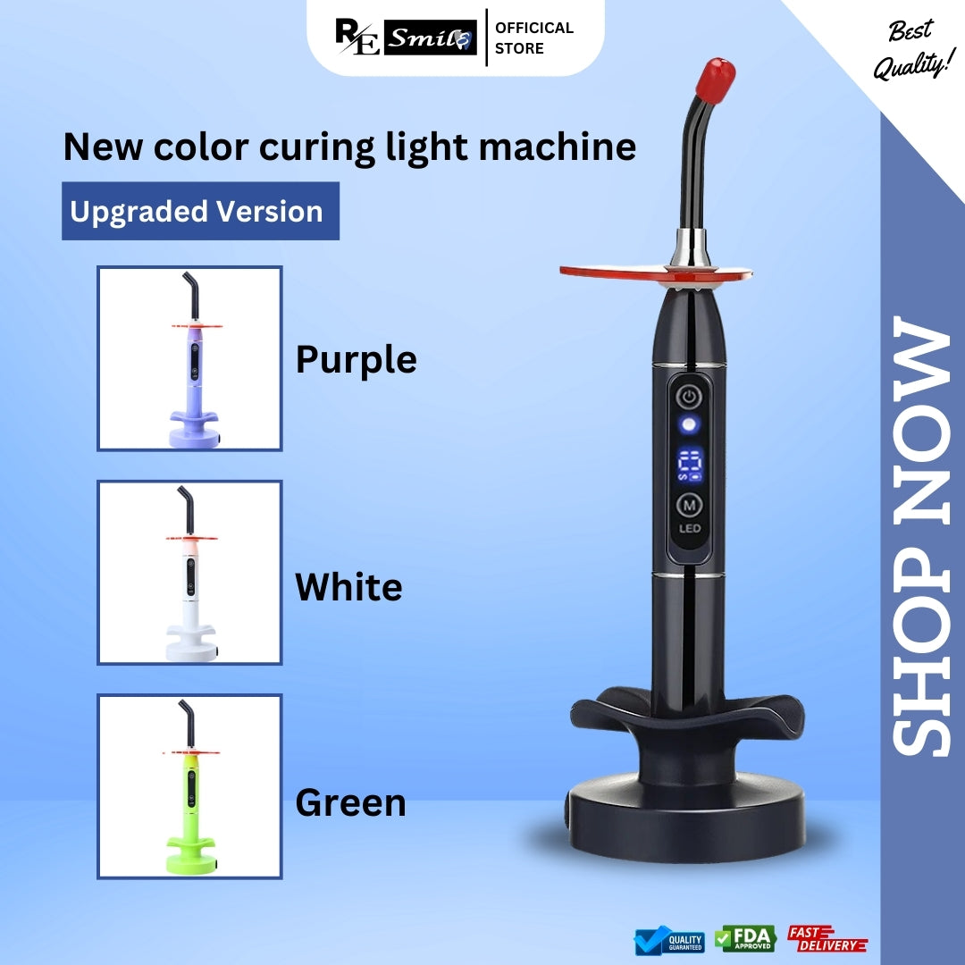 LED rainbow curing light