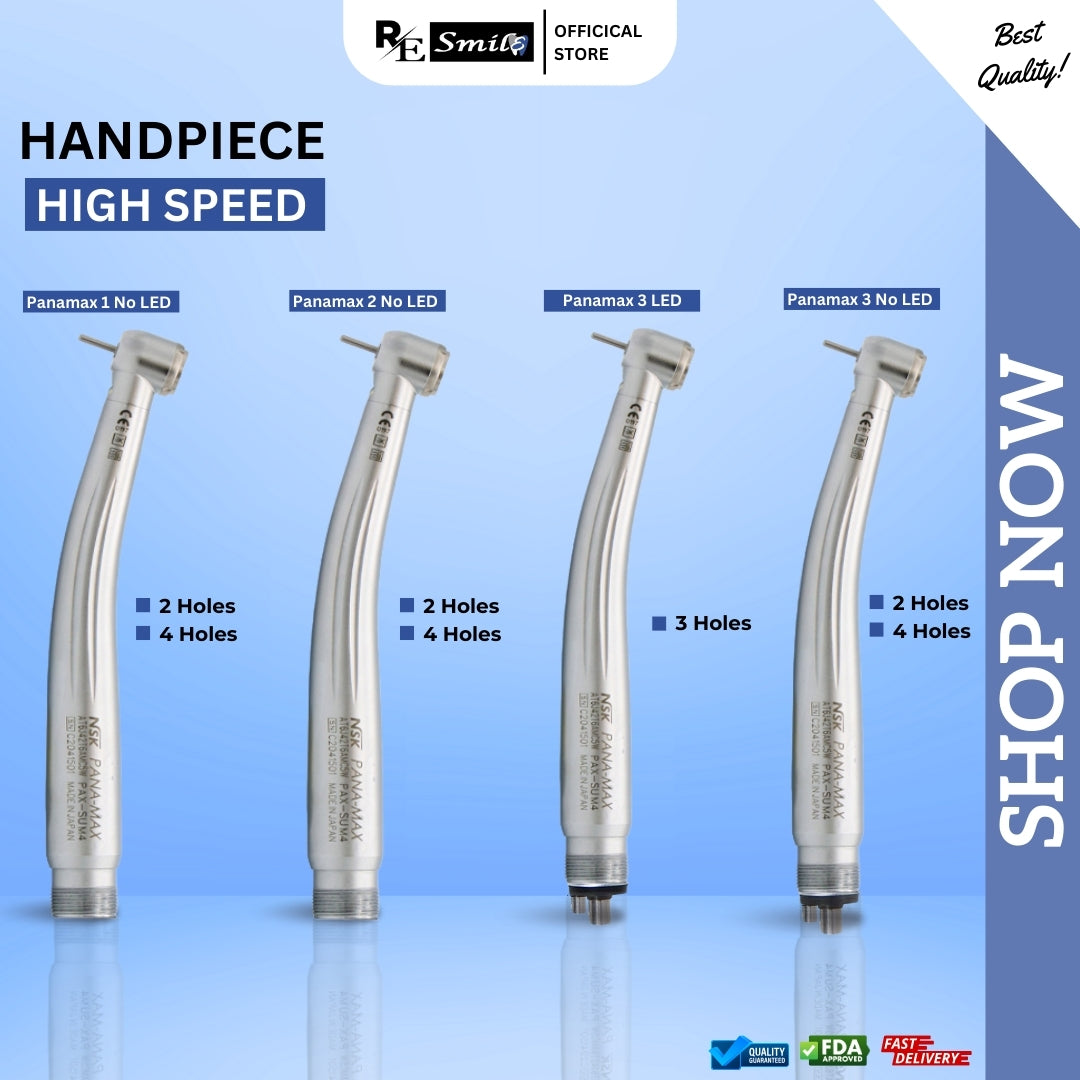 NSK pana-max 45 degree drill handpiece high-speed & pana-max cartridge