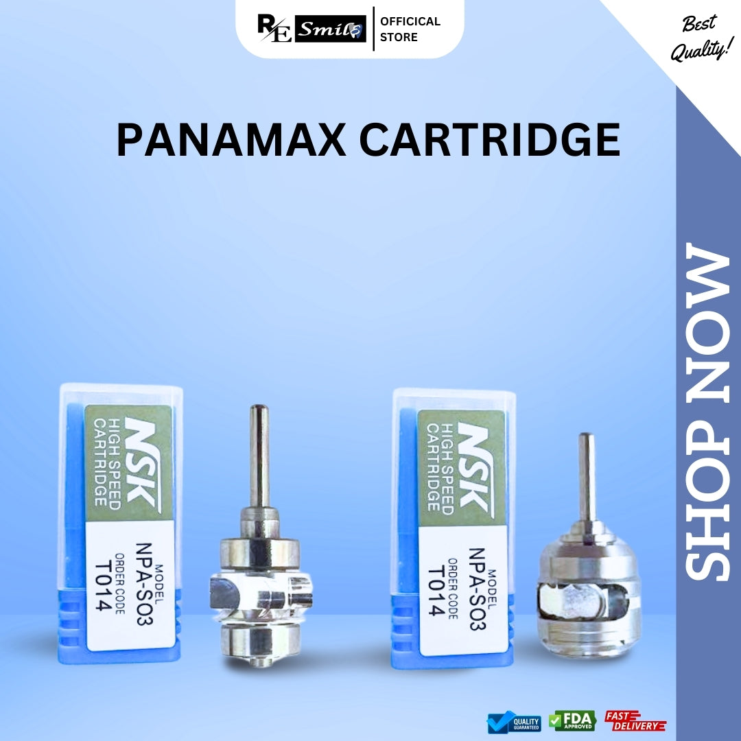 NSK pana-max 45 degree drill handpiece high-speed & pana-max cartridge