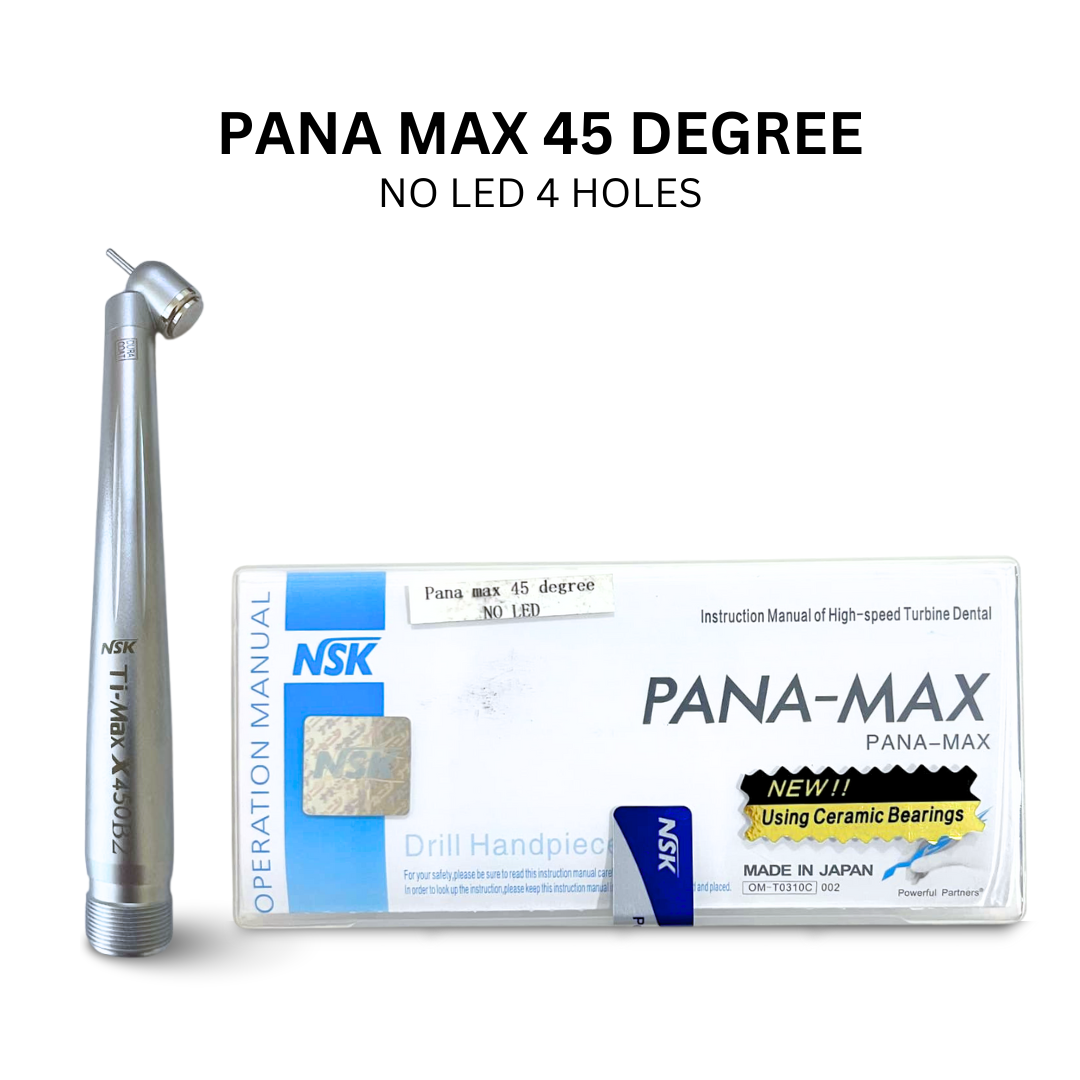 NSK pana-max 45 degree drill handpiece high-speed & pana-max cartridge