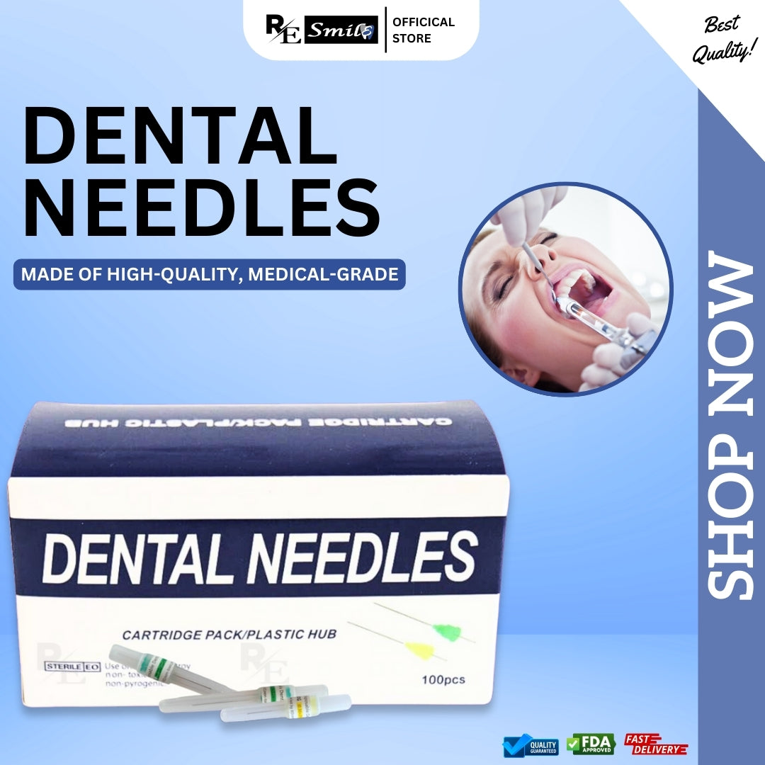 Dental needles cartridge pack / plastic hub