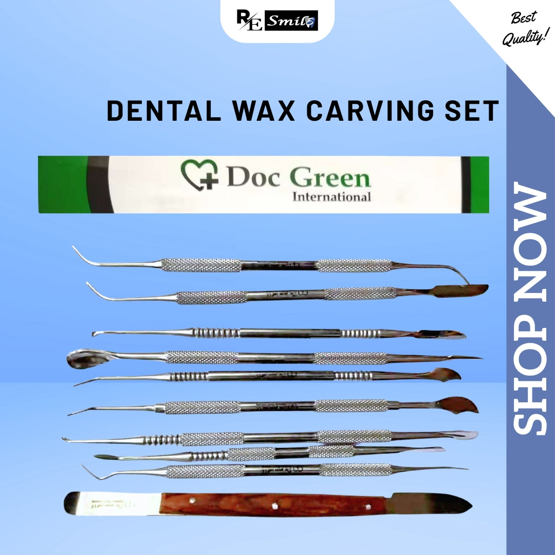 Dental wax carving set