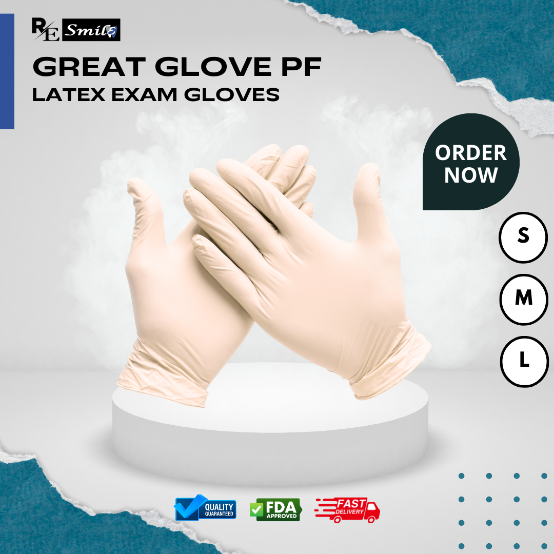 Great glove latex examination gloves
