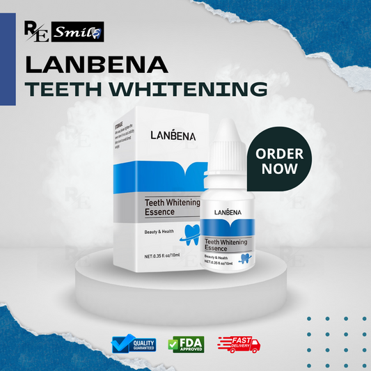 Teeth whitening essence lanbena