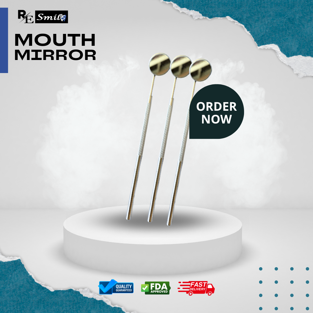 Stainless steel mouth mirror