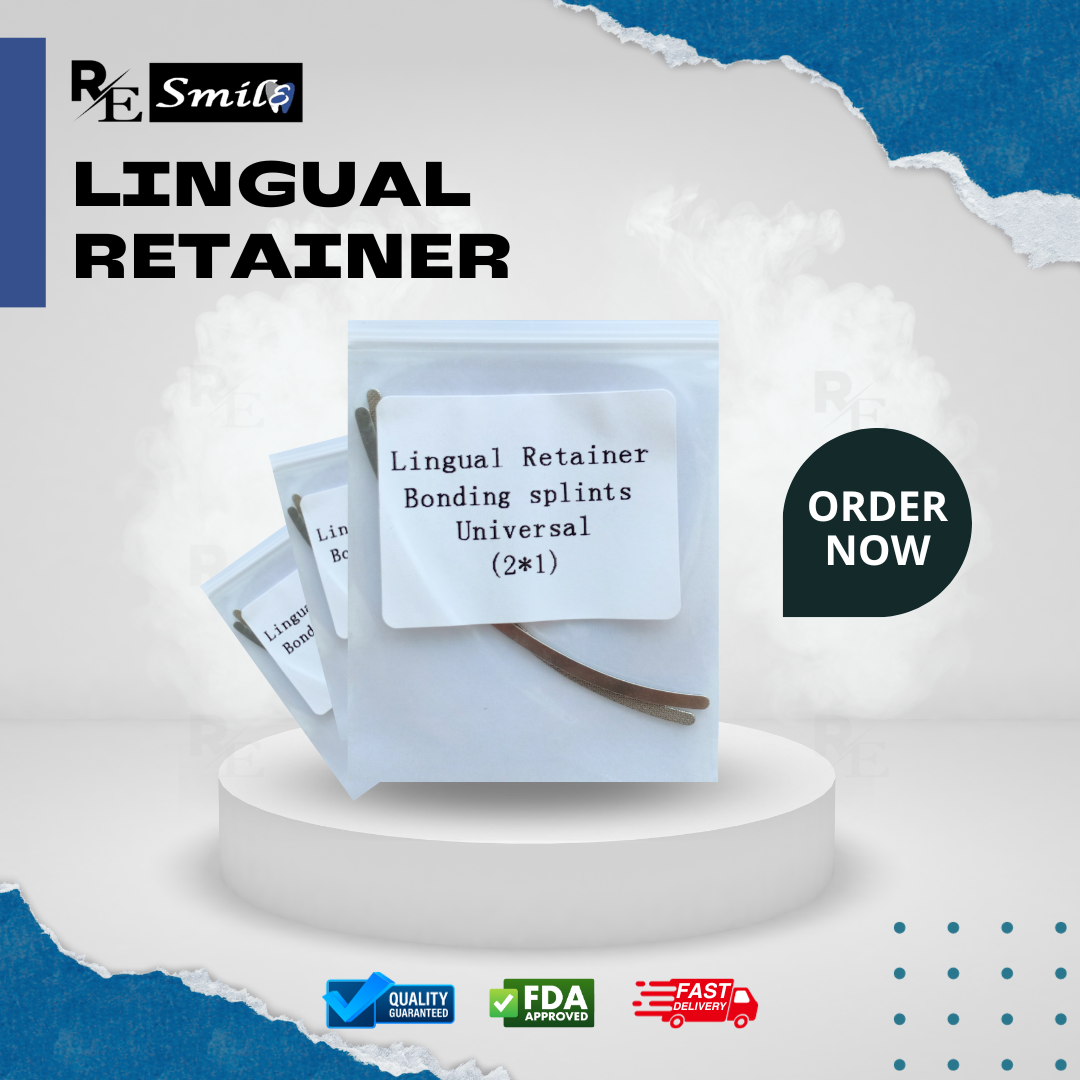 Lingual button / retainer / sheath