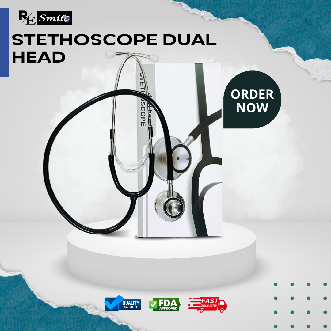 Dual head stethoscope