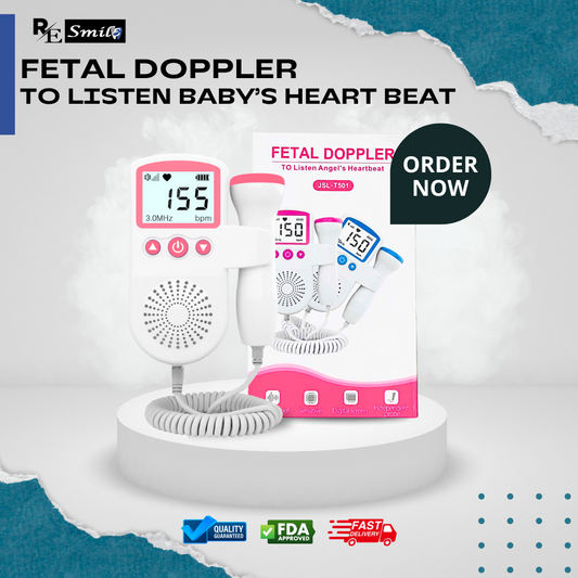 Fetal doppler to listen angle's heartbeat