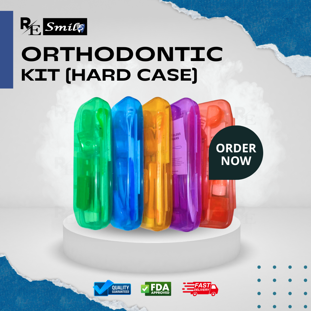 Orthodontic care kit hard case