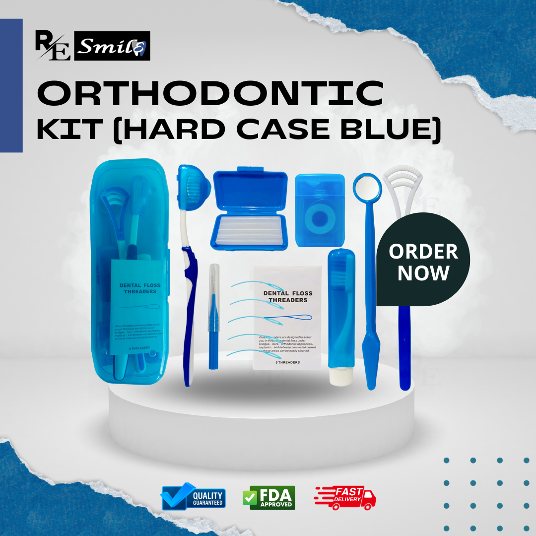 Orthodontic care kit hard case