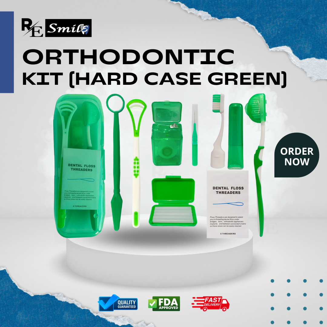 Orthodontic care kit hard case