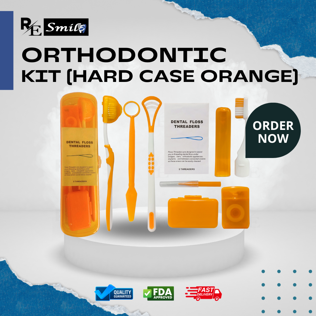 Orthodontic care kit hard case