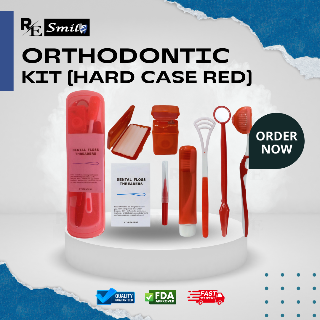 Orthodontic care kit hard case
