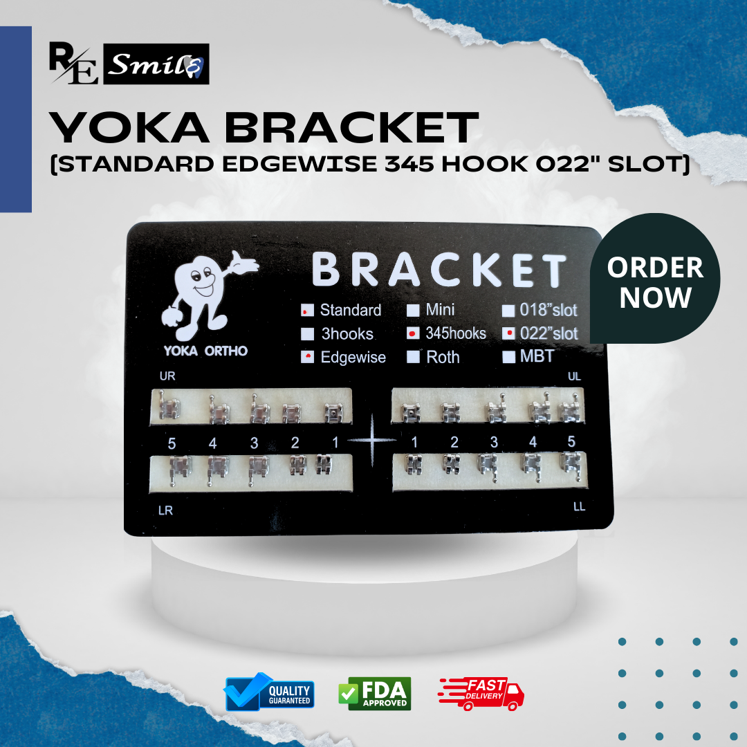 Yoka bracket standard edgewise 0.022