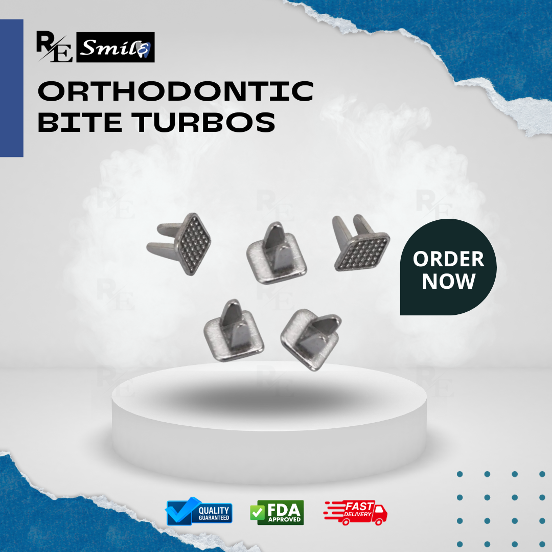 Orthodontic bite turbos & stop and bite guide
