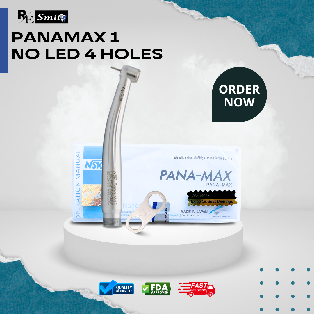 NSK pana-max 45 degree drill handpiece high-speed & pana-max cartridge