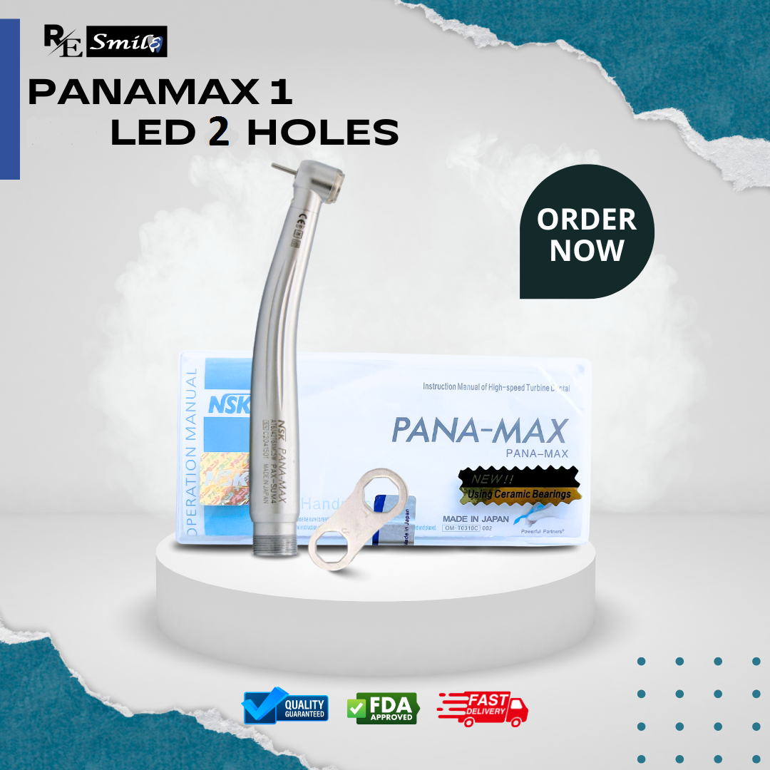 NSK pana-max 45 degree drill handpiece high-speed & pana-max cartridge