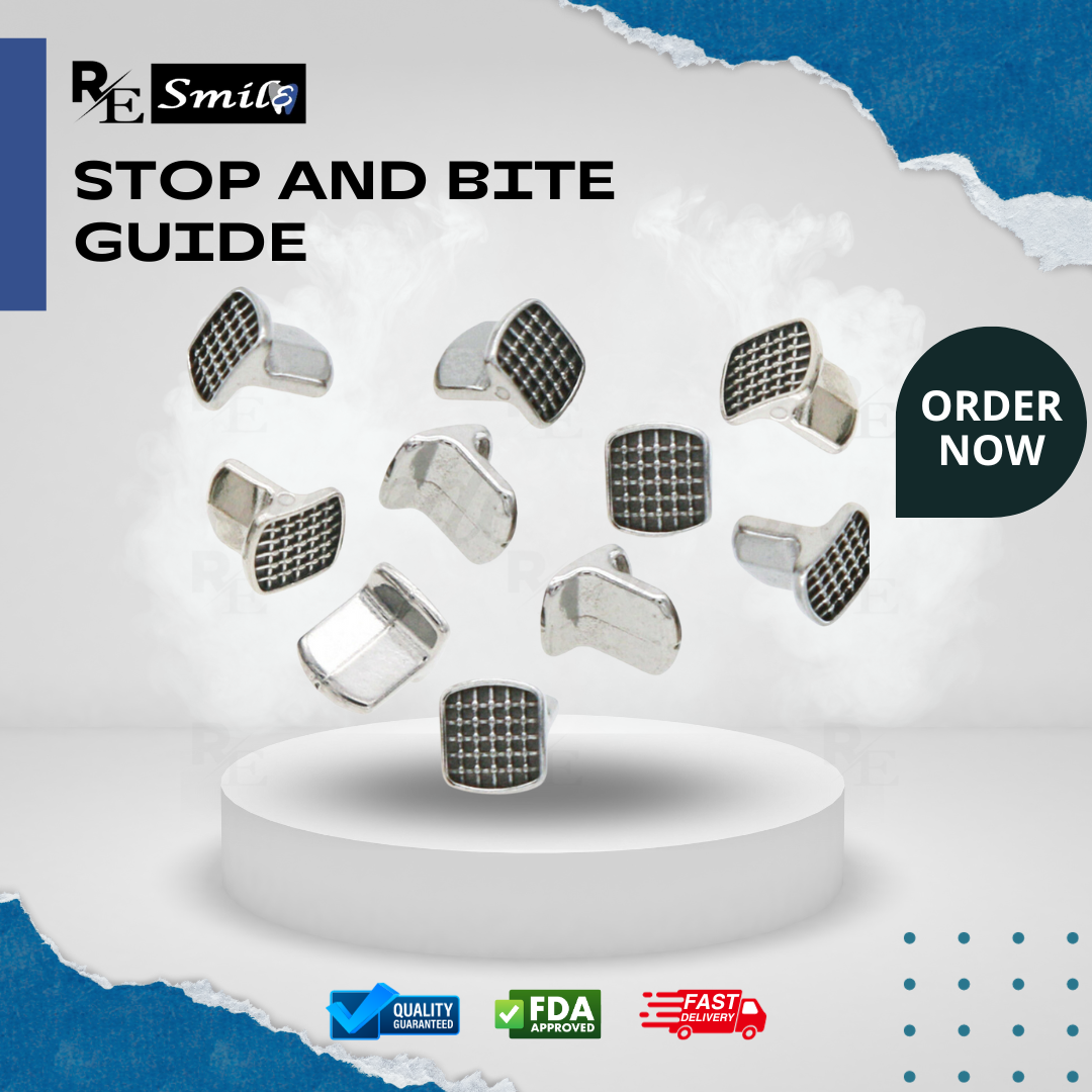 Orthodontic bite turbos & stop and bite guide