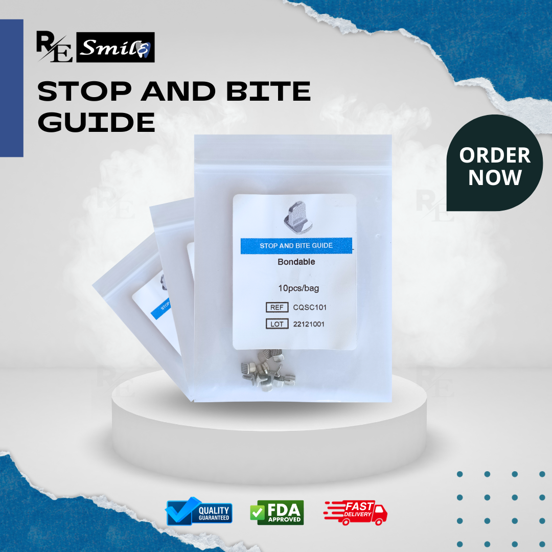 Orthodontic bite turbos & stop and bite guide