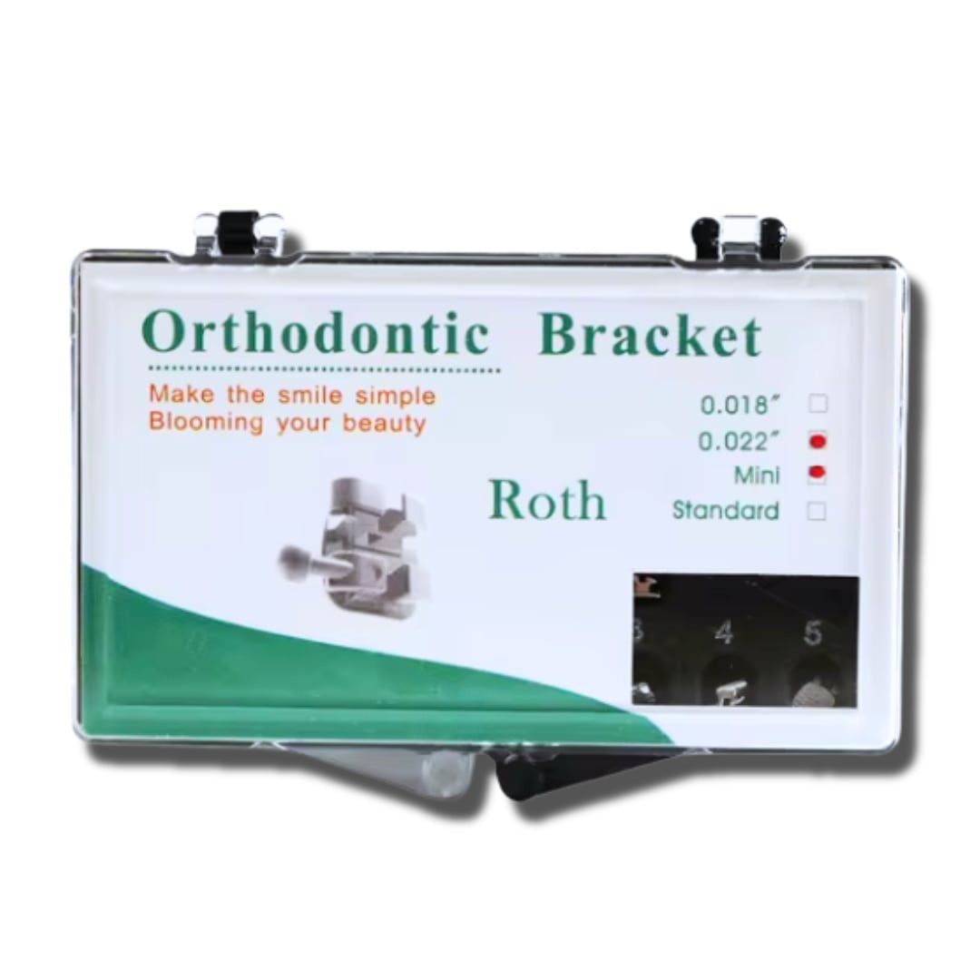 ORTHODONTIC Metal Bracket Mesh Base - 25 mini/ 25 standard