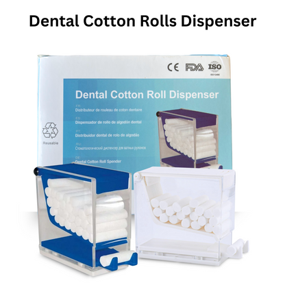 Transparent Lid Cotton Roll Dispenser