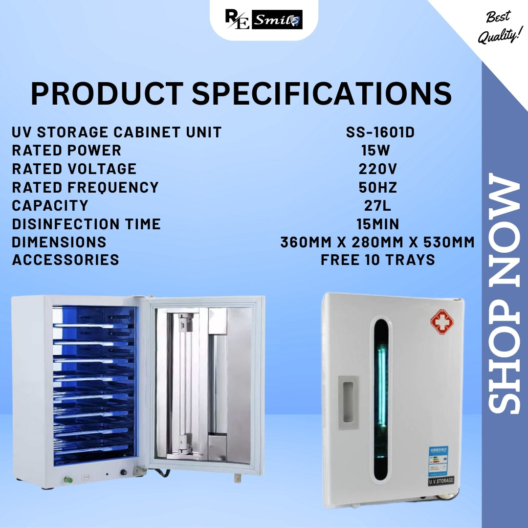 UV Sterilizer SS-SS-1601D with Timer Single Door