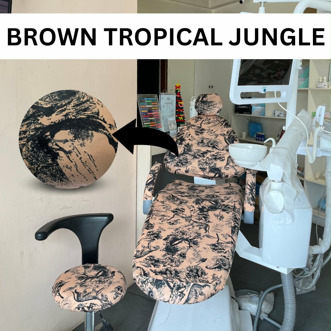 Washable Elastic & Stretchable Dental Seat / Chair Cover