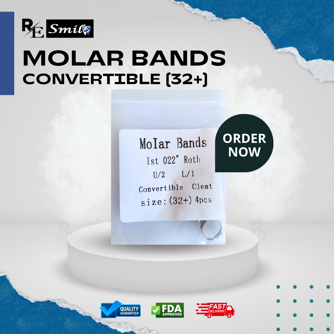 Molar band 1st 0.022 roth convertible cleat