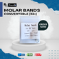 Molar band 1st 0.022 roth convertible cleat