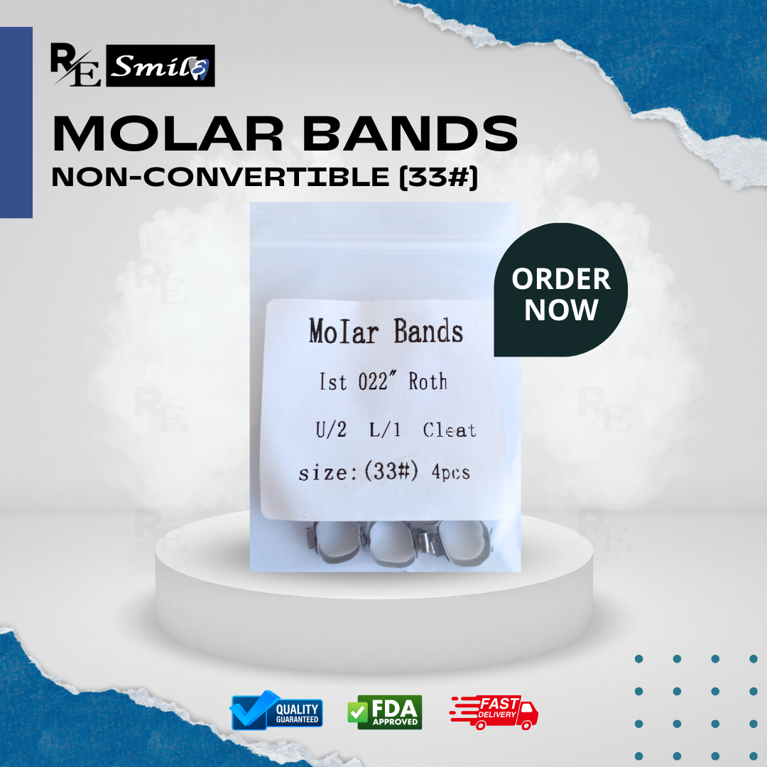 Molar band 1st 0.022 roth non convertible cleat