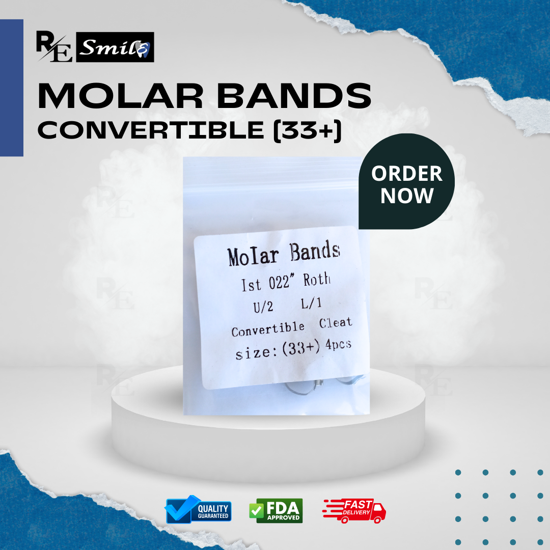 Molar band 1st 0.022 roth convertible cleat