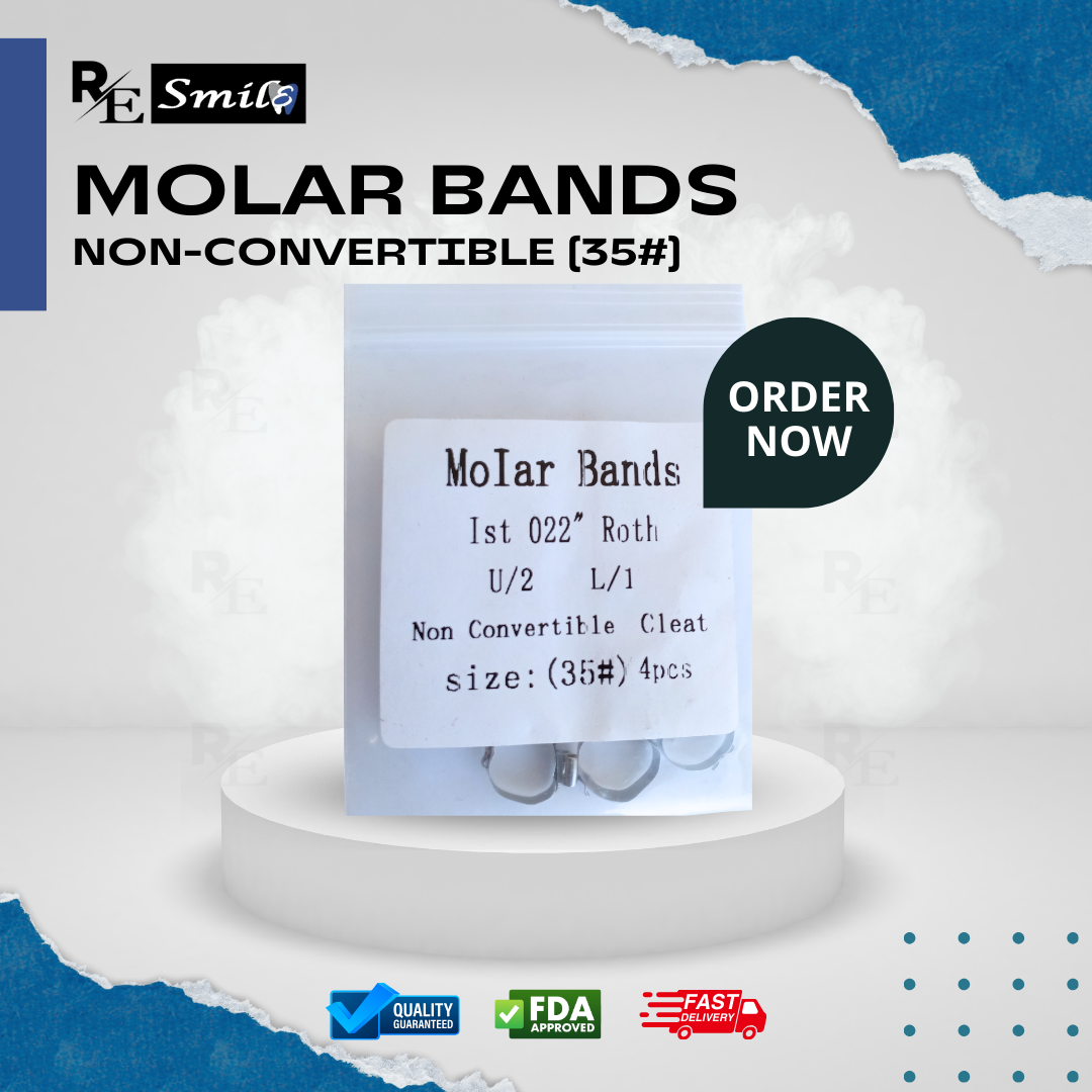 Molar band 1st 0.022 roth non convertible cleat