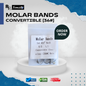 Molar band 1st 0.022 roth convertible cleat